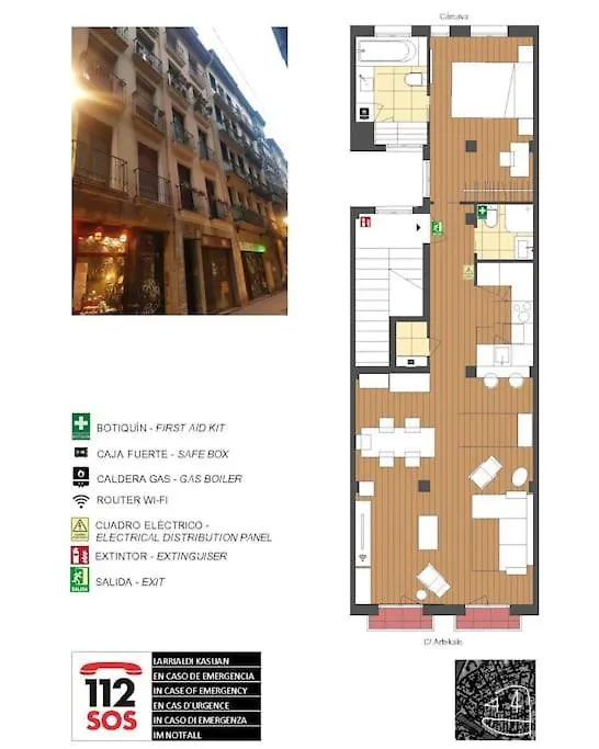 Artekale44 Apartman Bilbao